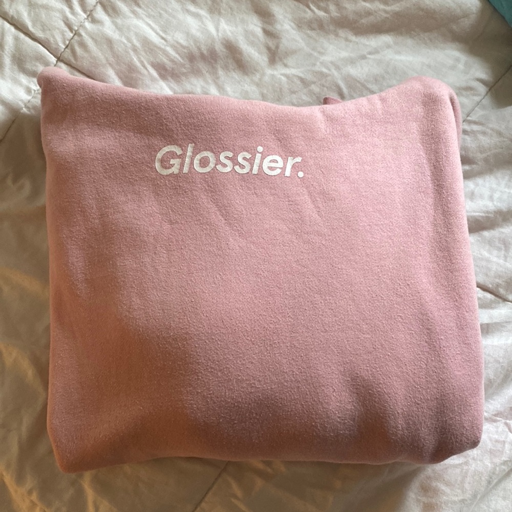 Glossier hoodie